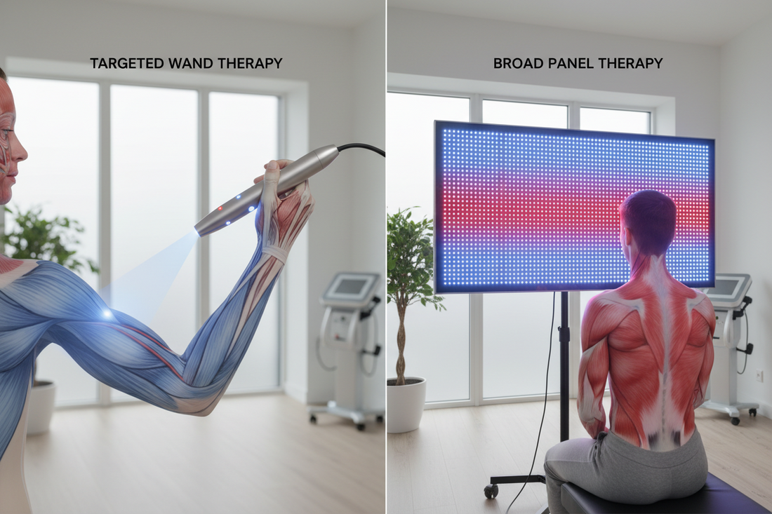 Targeted Wands vs. High-Output Panels: Which is Better for Deep Tissue Recovery?