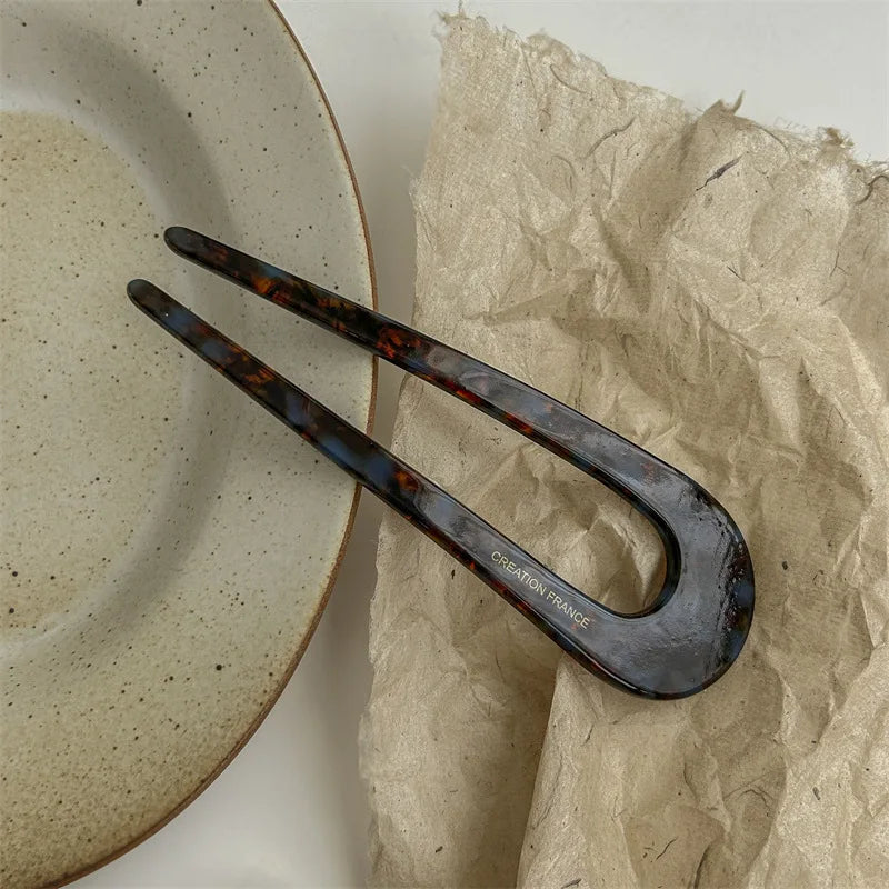 Parisian  U-shaped Hair Fork Clip