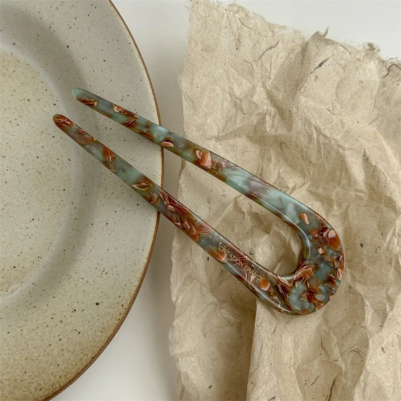 Parisian  U-shaped Hair Fork Clip
