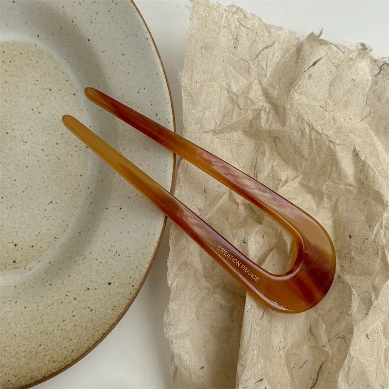 Parisian  U-shaped Hair Fork Clip